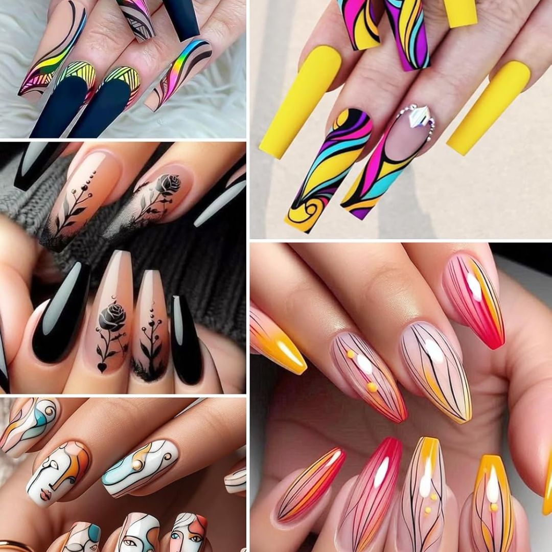 NailArt Pro™ – Precision Graffiti Marker Set