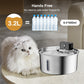 PurrStream™ Stainless Steel Fountain